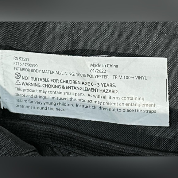 Benrus Scout Backpack Black Travel Pockets Rucksack Hike Commute Laptop Pocket - Picture 12 of 12